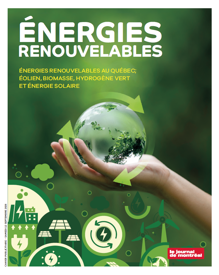 Énergies renouvelables | 12 septembre 2026 | Le Journal de Montréal