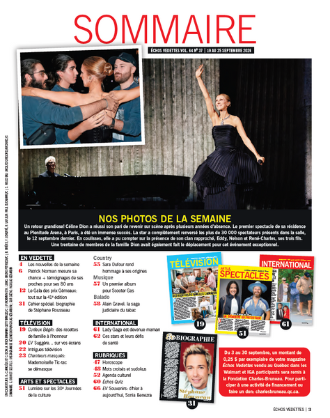 Vol.64 no.37 | 19 au 25 septembre 2026