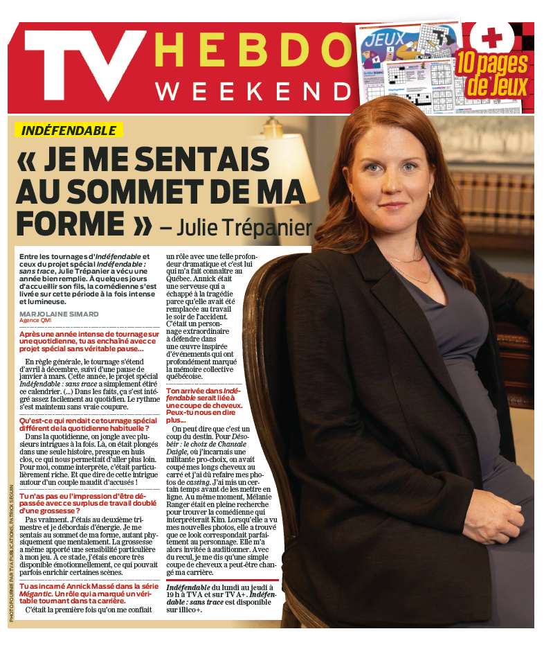 TV Hebdo | 19 septembre 2026 | Le Journal de Montréal