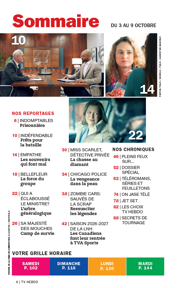 Vol.67 No.41 | 3 au 9 octobre 2026