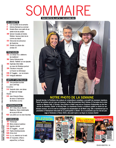 Vol.64 no.39 | 3 au 9 octobre 2026