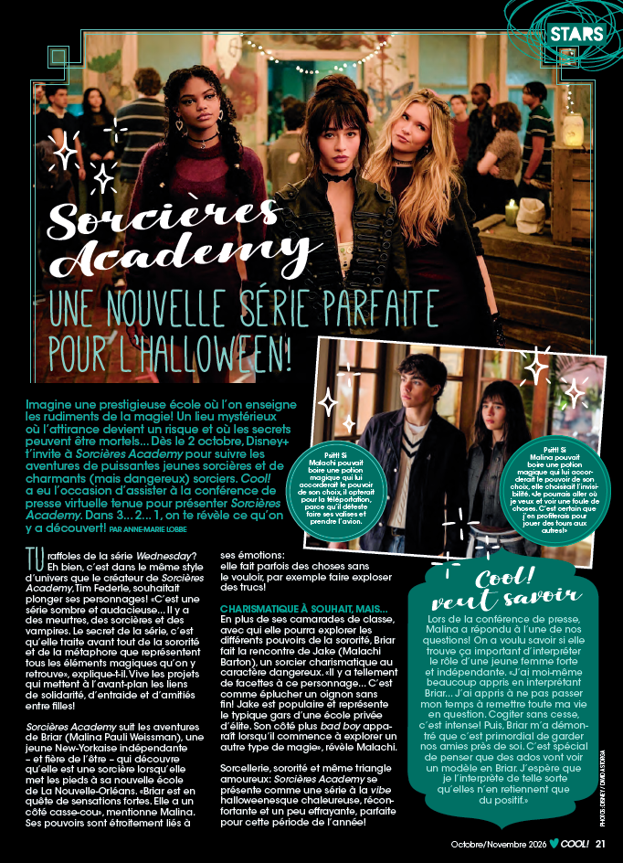 Abonnement au magazine Cool!