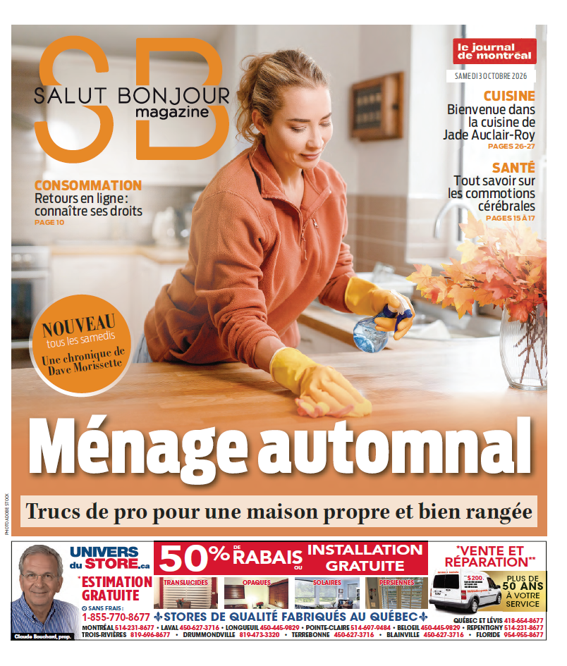 Salut Bonjour | 3 octobre 2026 | Le Journal de Montréal