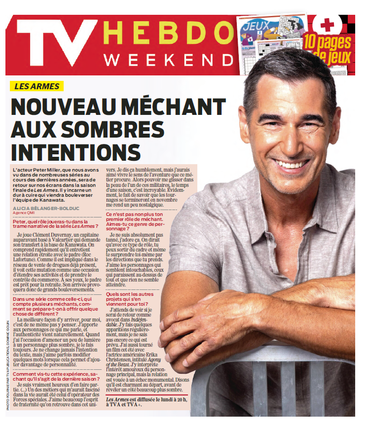 TV Hebdo |  24 octobre 2026 | Le Journal de Montréal