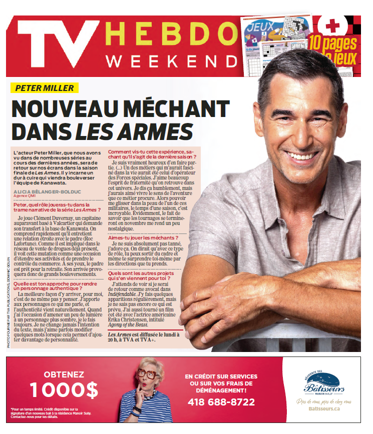 TV Hebdo | 24 octobre 2026 | Le Journal de Québec