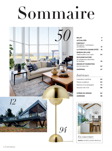 Vol.10 No.10 | Décormag | Chalets et maisons de campagne