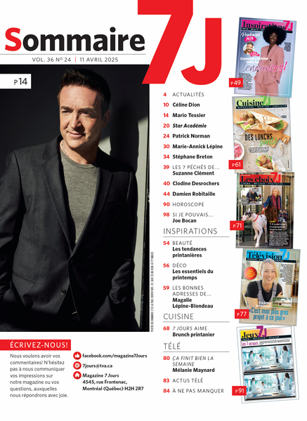 Vol.36 no.24 | 11 avril 2025
