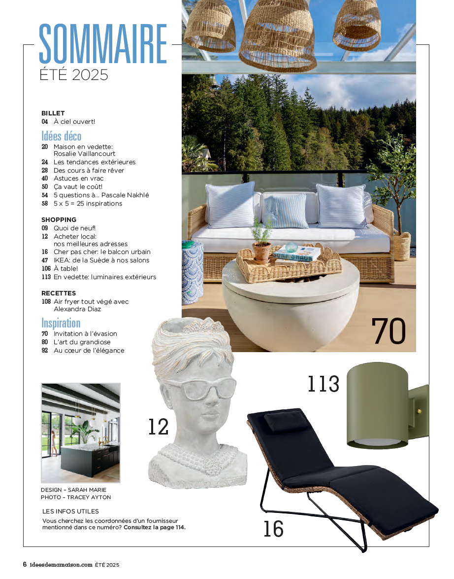 No.415 | 18 tendances extérieures| Été 2025