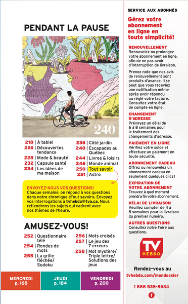 Vol.66 No.33 | 9 au 15 août 2025