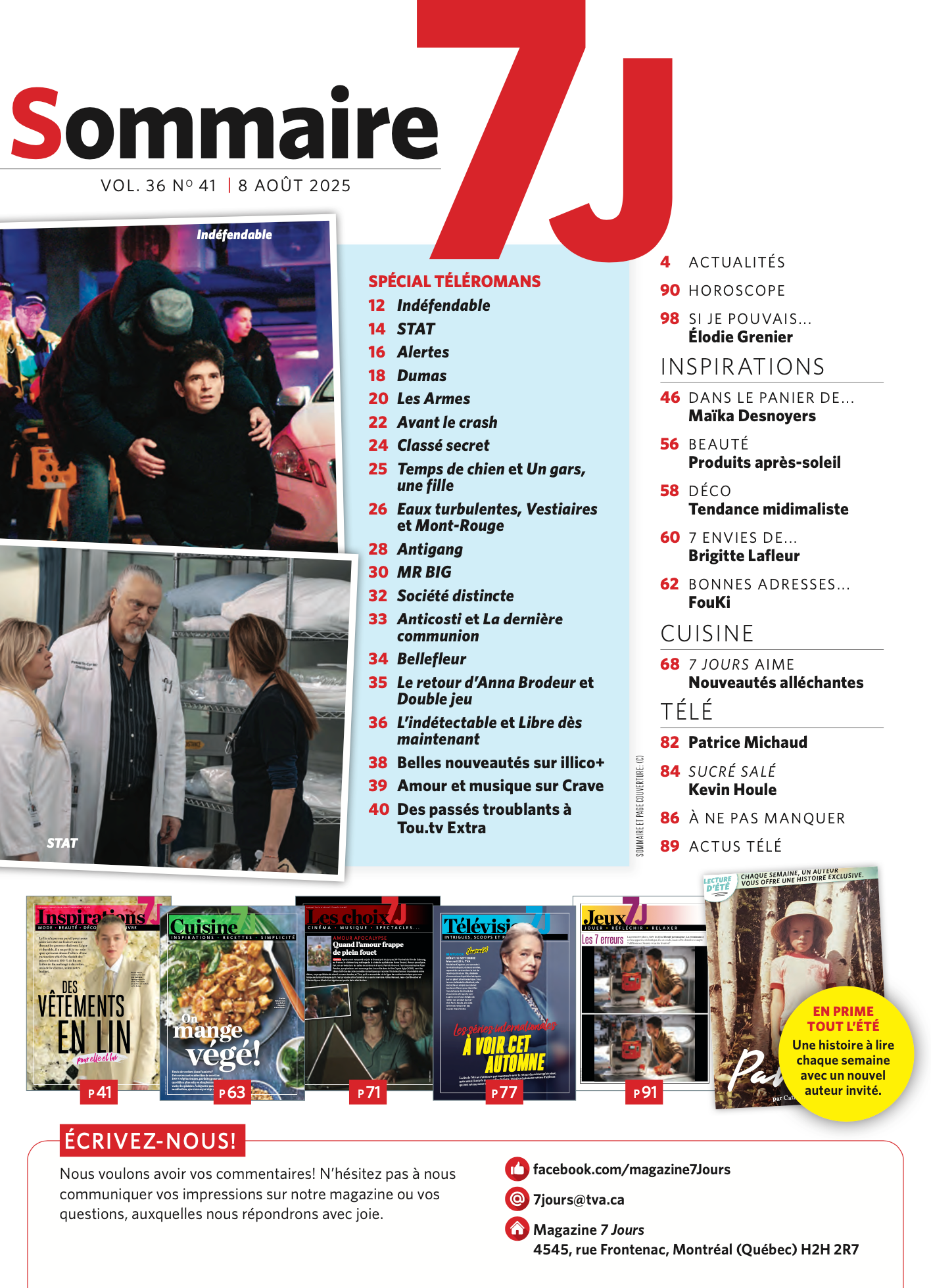 Vol.36 no.41 | 8 août 2025