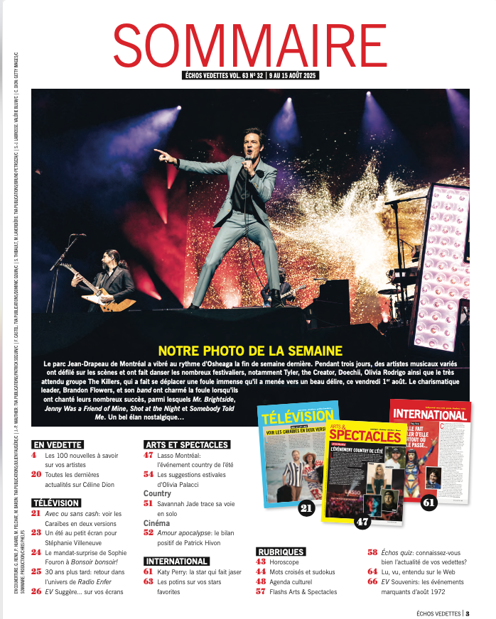 Vol.63 no.32 | 9 au 15 août 2025