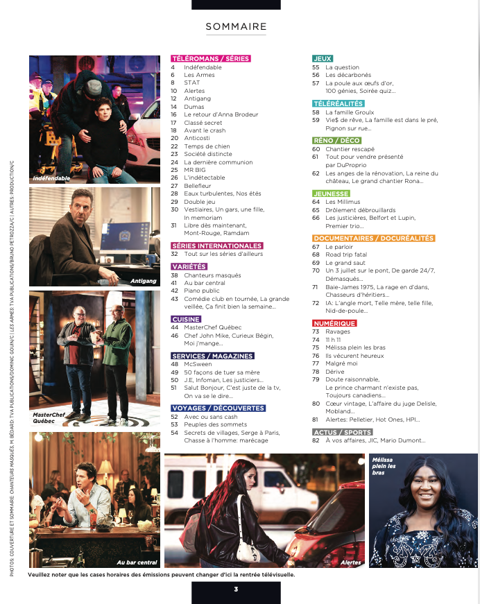 Vol.27 No.02 | Téléromans | Automne 2025