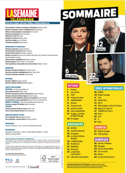 No.19 | Téléromans | Automne 2025