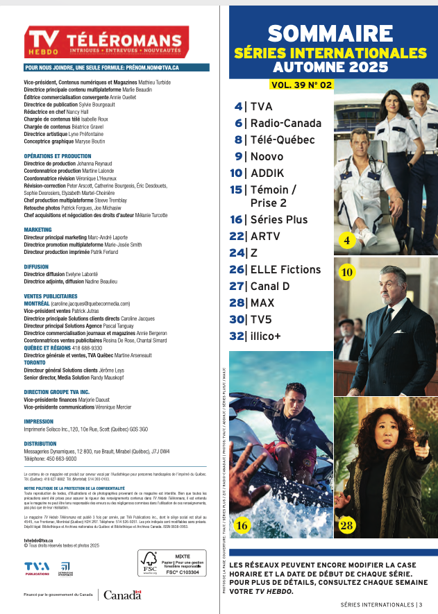Vol.39 no.02 | Téléromans | Automne 2025