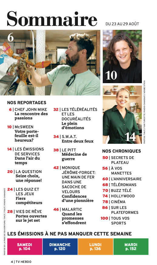 Vol.66 No.35 | 23 au 29 août 2025