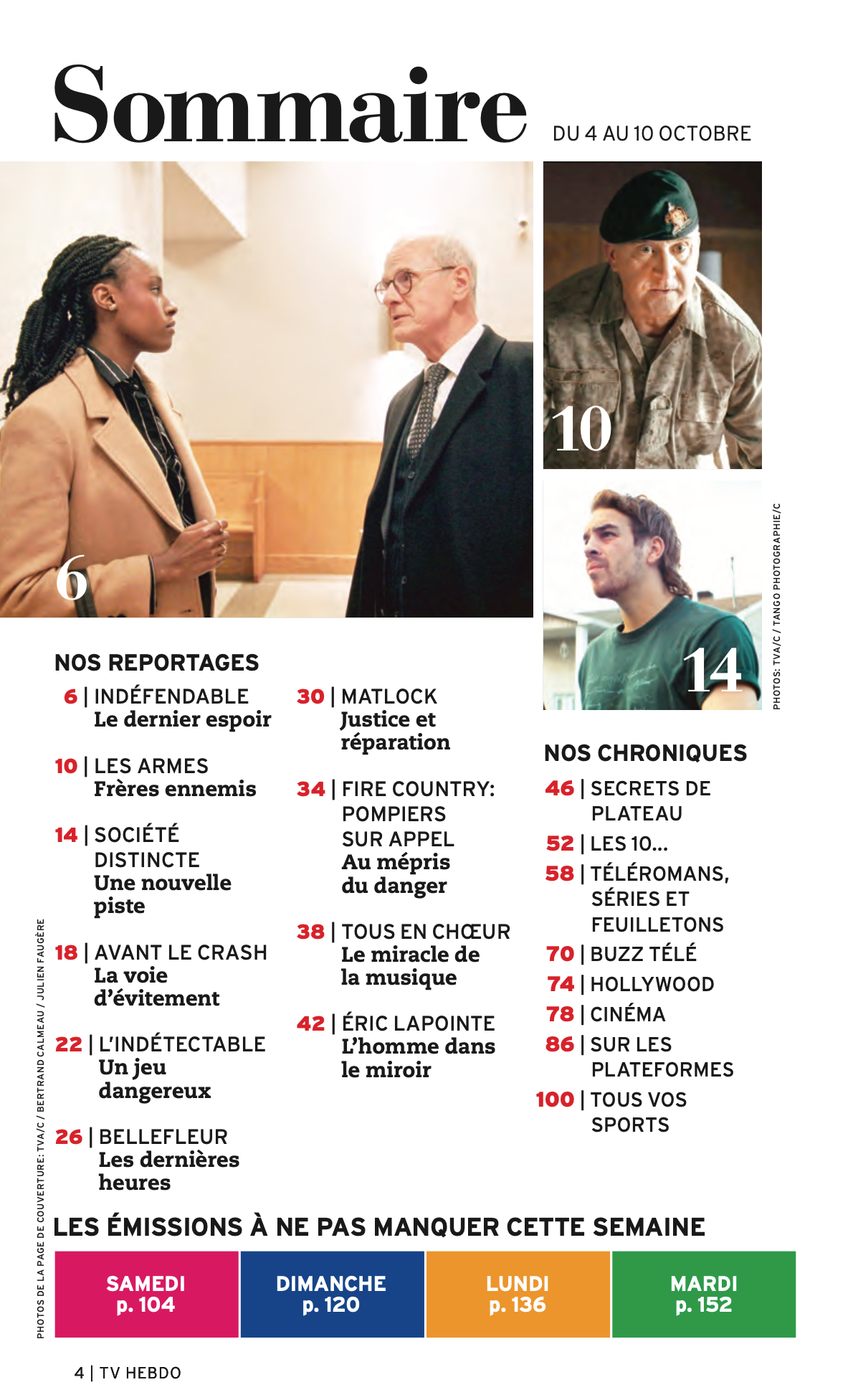 Vol.66 No.41 | 4 au 10 Octobre 2025