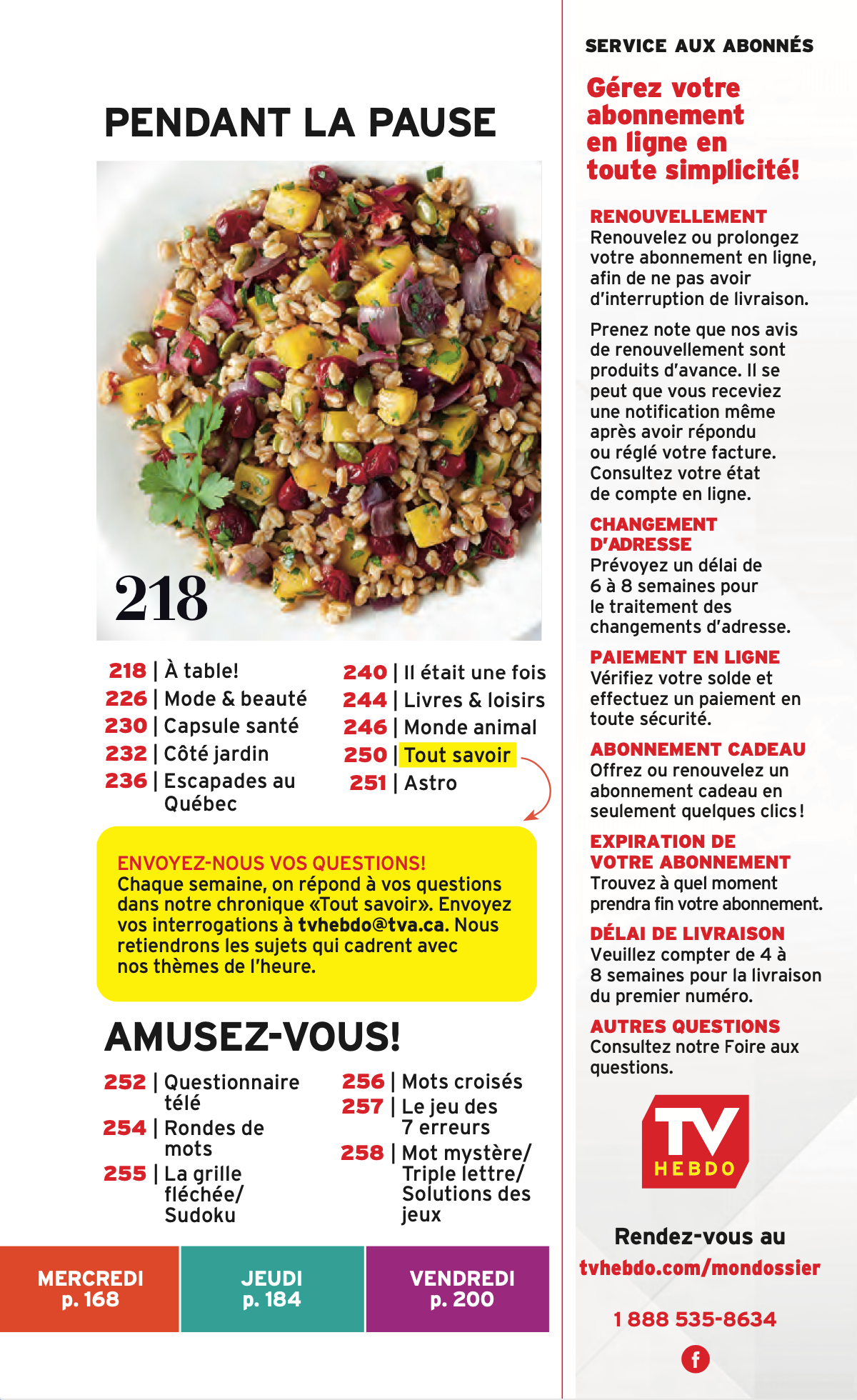 Vol.66 No.41 | 4 au 10 Octobre 2025