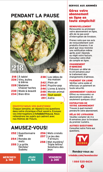 Vol.66 No.42 | 11 au 17 Octobre 2025
