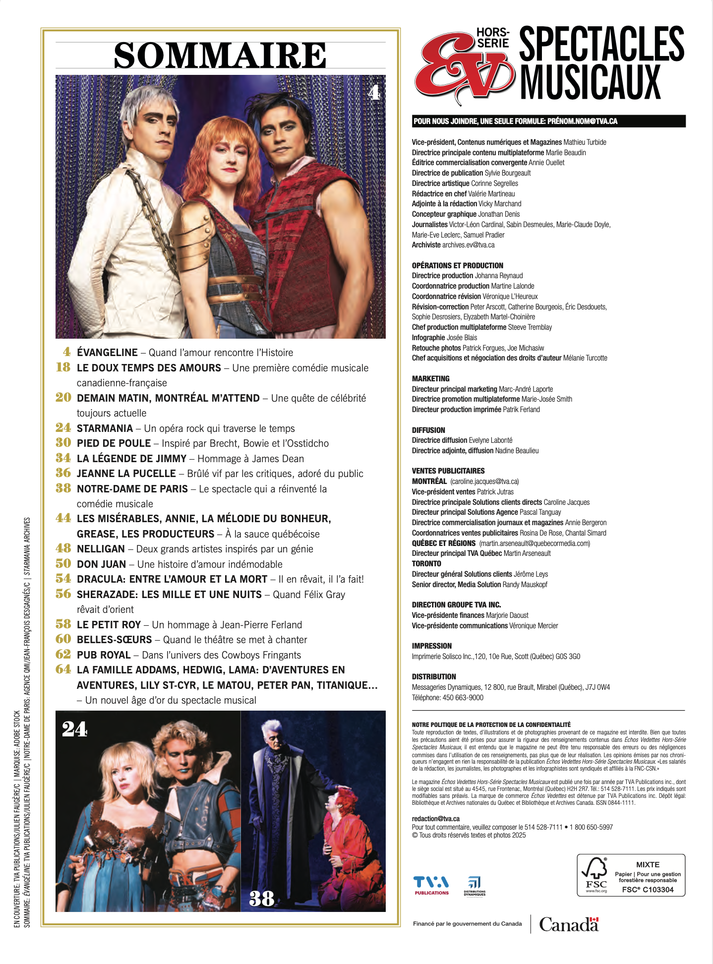 No.50 | Duo édition spéciale: Spectacles Musicaux avec l'album Évangéline