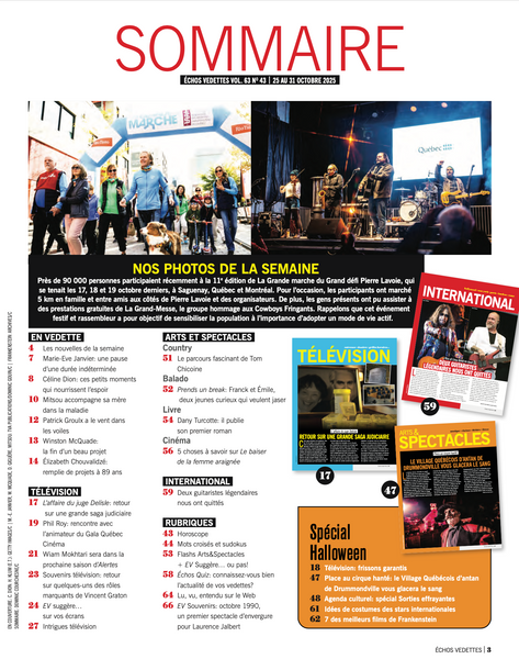 Vol.63 no.43 | 25 au 31 octobre 2025