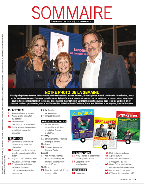 Vol.63 no.44 | 1er au 7 Novembre 2025