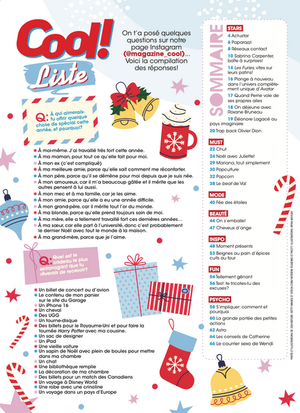 Vol.29 no.07 | Sabrina Carpenter| Décembre 2025