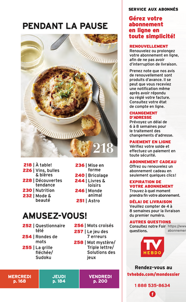 Vol.66 No.47 | 15 au 21 Novembre 2025