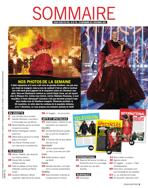 Vol.63 no.47 | 29 Novembre au 5 Décembre 2025