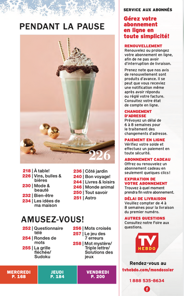 Vol.66 No.52 | 20 au 26 Décembre 2025