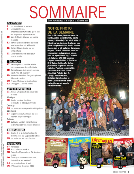 Vol.63 no.49 | 6 au 12 Décembre 2025