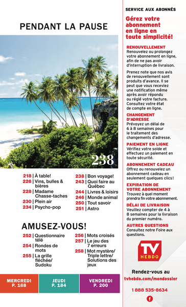 Vol.67 No.01 | 27 Décembre au 2 Janvier 2026