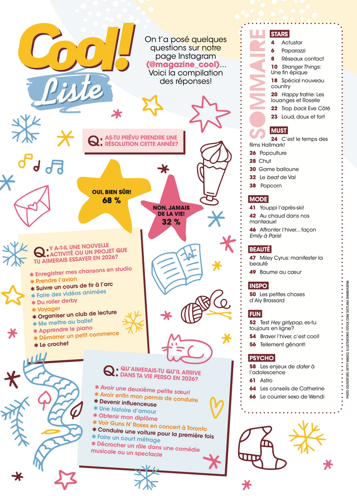 Vol.29 no.08 | Millie Bobby Brown| Janvier-Février 2026