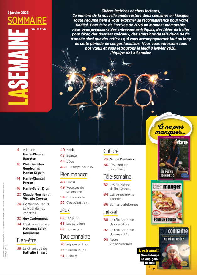 Vol.21 no.47 | 9 Janvier 2026