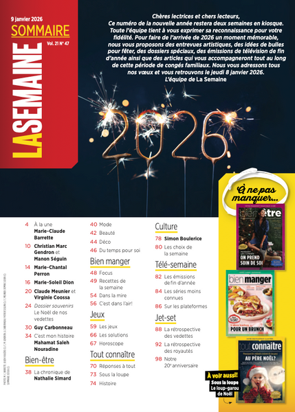 Vol.21 no.47 | 9 Janvier 2026