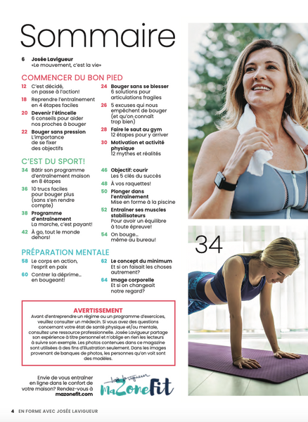 No.37 | En forme avec Josée Lavigueur
