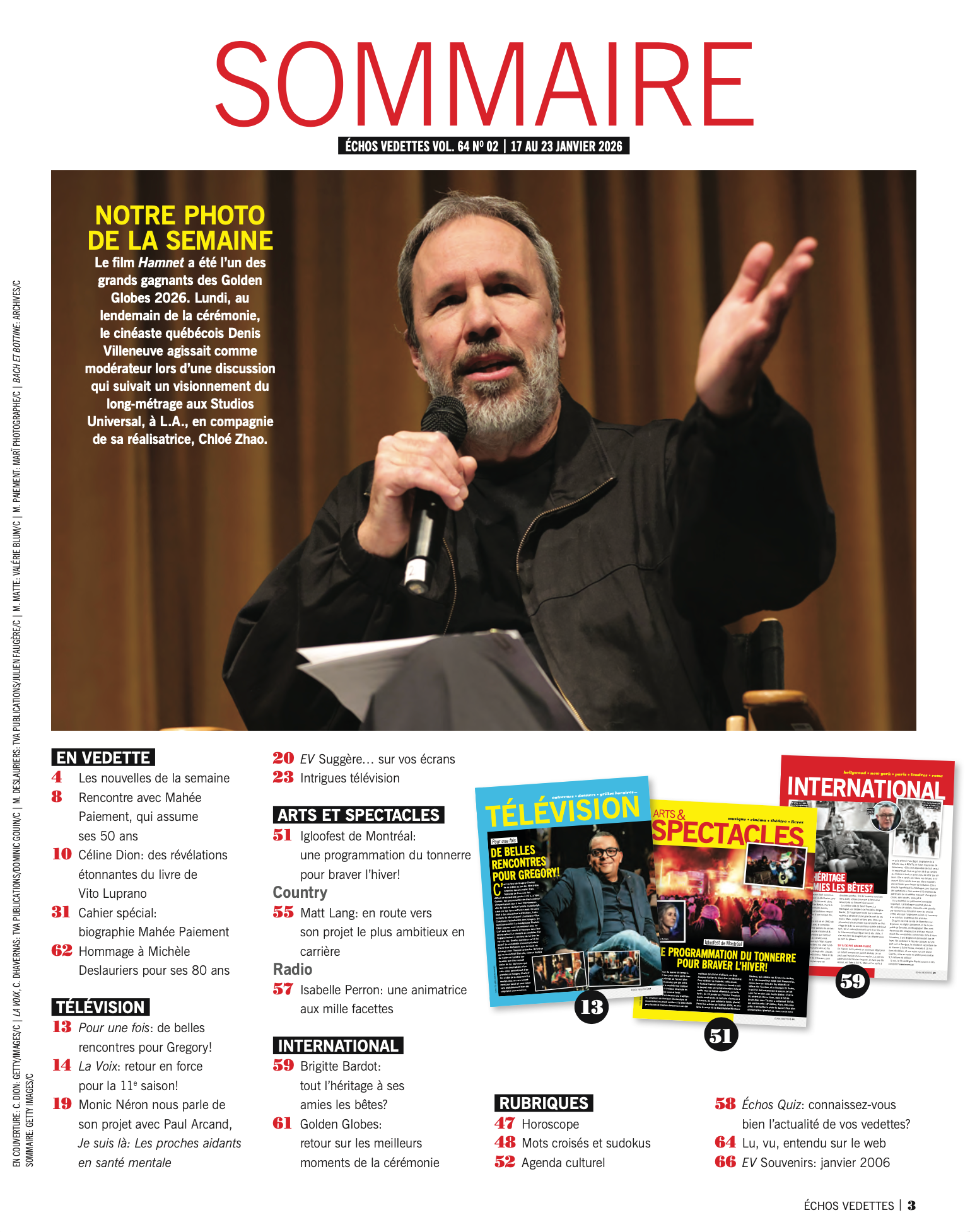 Vol.64 no.02 | 17 au 23 Janvier 2026