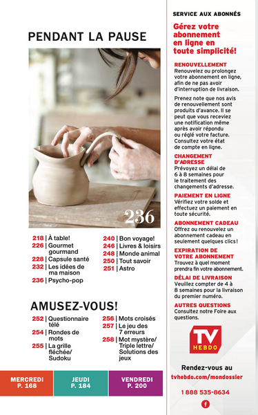 Vol.67 No.05 | 24 au 30 Janvier 2026