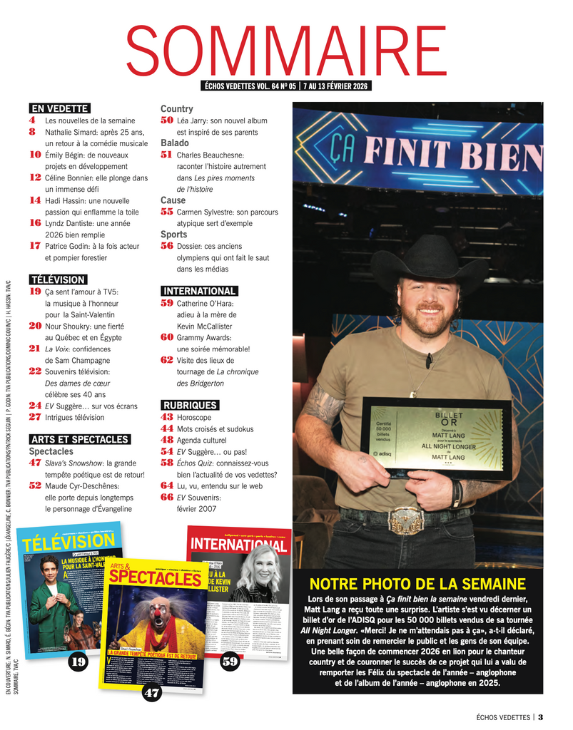 Vol.64 no.05 | 7 au 17 Février 2026