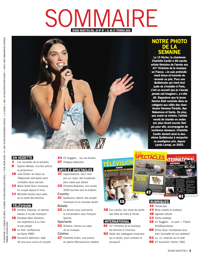 Vol.64 no.07 | 21 au 27 Février 2026
