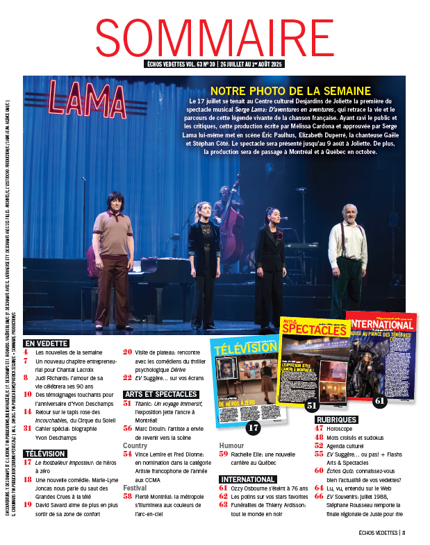 Vol.63 no.30 | 26 juillet au 1 août 2025