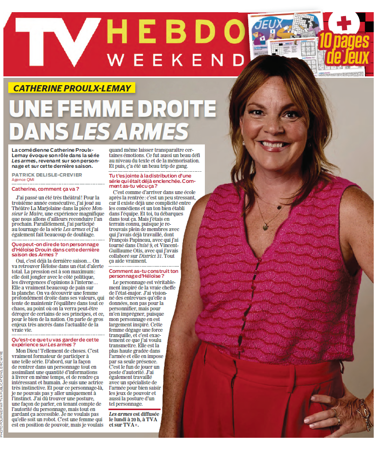 TV Hebdo |  10 octobre 2026 | Le Journal de Montréal