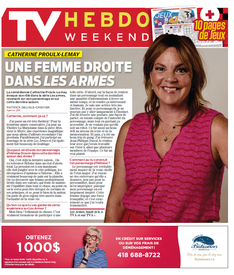 TV Hebdo | 10 octobre 2026 | Le Journal de Québec