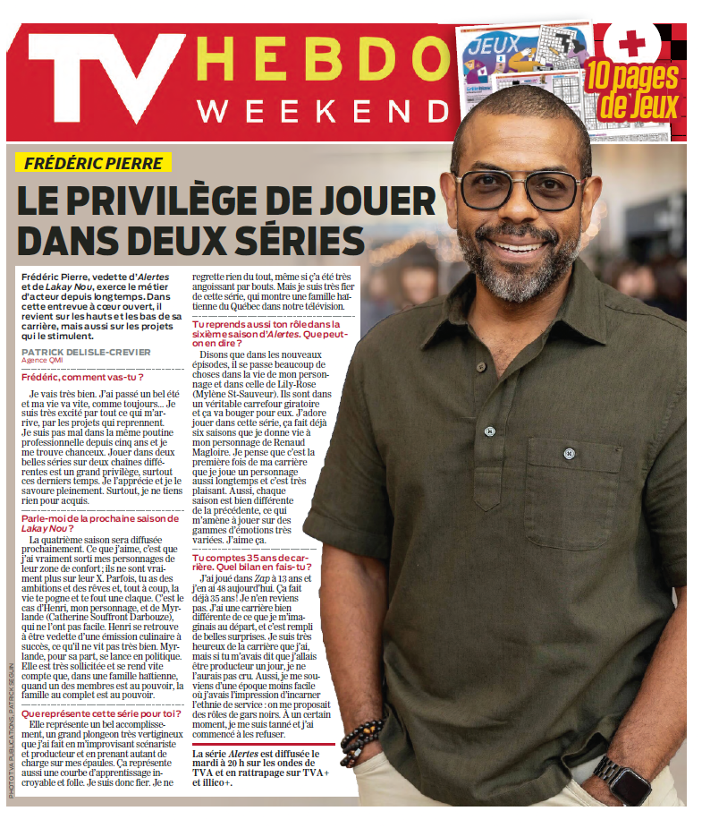 TV Hebdo |  17 octobre 2026 | Le Journal de Montréal