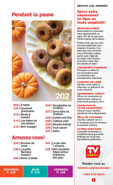 Vol.67 No.45 | 31 octobre au 6 novembre 2026