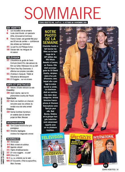 Vol.64 no.43 | 31 octobre au 6 novembre 2026