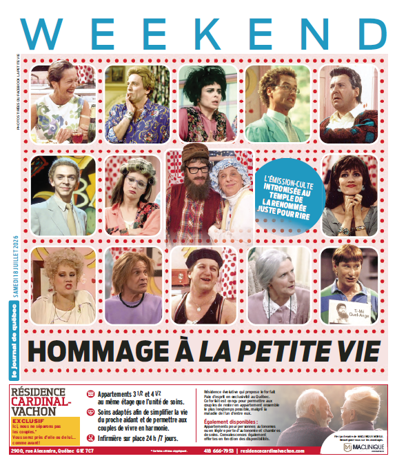 Weekend | 18 juillet 2026 | Le Journal de Québec