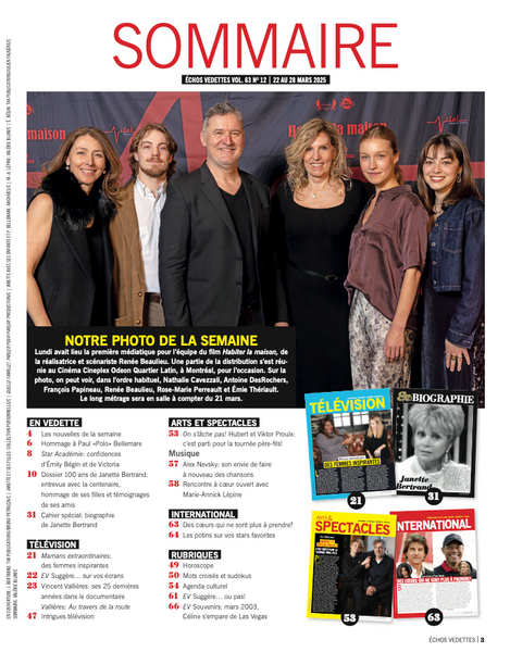 Vol.63 no.12 | 22 au 28 mars 2025