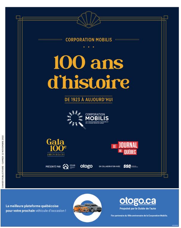 100e Mobilis | Le Journal de Québec