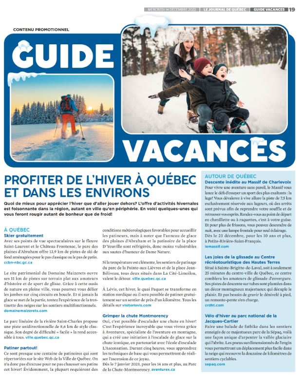 Guide Vacances | Le Journal de Québec