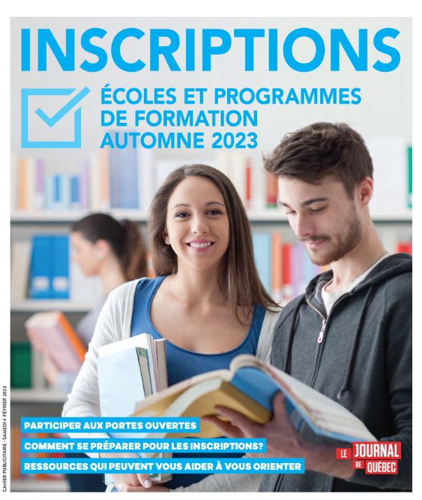 Inscriptions | Écoles et centres de formation 2023 | Le Journal de Québec